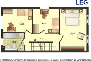 Perfekt für die große Familie 5-Zimmer-Wohnung in Wuppertal Elberfeld - Mit ausgebauten Dachstudio! – Sulamith-Wülfing-Straße 10, 42119 Elberfeld, Wuppertal – Vorschaubild 4