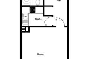 Kapitalanlage! 1-Zimmer Wohnung in Eimsbüttel – Die vollständige Adresse der Immobilie erhältst du vom Anbieter., 22527 Stellingen, Hamburg – Vorschaubild 2