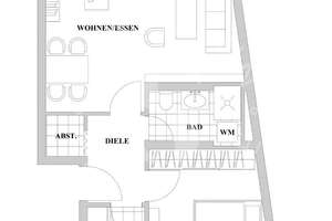 Vollständig renovierte Dachgeschosswohnung in bester Lage – Lotharstraße 11, 40547 Niederkassel, Düsseldorf – Vorschaubild 8