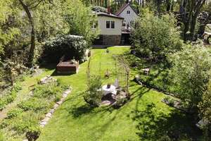 Wochenend-Oase an der Werse mit Südterrasse + Garten im englischen Stil!