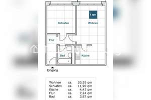 Tauschwohnung: Gemütliche 2-Zimmer-Wohnung in Dresden-Plauen