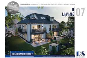 RESERVIERT ! - NEUBAU: Helle 3-Zimmerwohnung mit zwei großen Balkonen – Die vollständige Adresse der Immobilie erhältst du vom Anbieter., 81475 Fürstenried-West, München – Vorschaubild 3