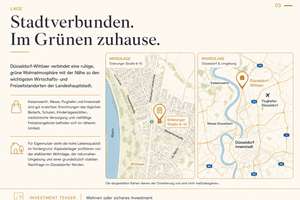 Vermietete 2-Zimmer-Wohnung mit Balkon – ca. 64,1 m² in Düsseldorf-Wittlaer – Die vollständige Adresse der Immobilie erhältst du vom Anbieter., 40489 Wittlaer, Düsseldorf – Vorschaubild 3