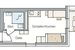 Vollmöbliertes Studentenapartment in Erlangen – modern, zentral, einzugsbereit – Anton-Bruckner-Strasse 1, 91052 Röthelheim, Erlangen – Vorschaubild 22