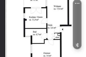 Vollständig renovierte 2-Zimmer-Dachgeschosswohnung mit Balkon in Jena – Die vollständige Adresse der Immobilie erhältst du vom Anbieter., 7743 Wenigenjena, Jena – Vorschaubild 11