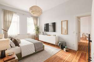 "Wunderschöne, vollständig sanierte EG Altbauwohnung mit Terrasse und grünem Innenhof, Erstbezug"