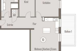 *****Neubau*****3 Zimmer***** 2 Balkone*****#10 – Hans-Driesch-Straße x, 4179 Leutzsch, Leipzig – Vorschaubild 16