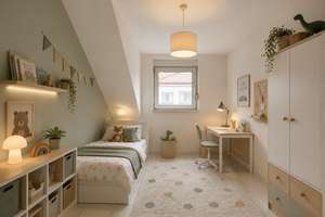 Schöne 4-Z-Dachgeschosswohnung mit toller Aussicht in ruhiger Wohnlage - Provisionsfrei – Gustav-Beckmann-Weg 34, 49076 Atter, Osnabrück – Vorschaubild 6