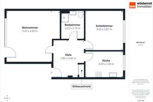 2-Zi-Gartenwohnung mit West-Terrasse – Die vollständige Adresse der Immobilie erhältst du vom Anbieter., 22527 Stellingen, Hamburg – Vorschaubild 6