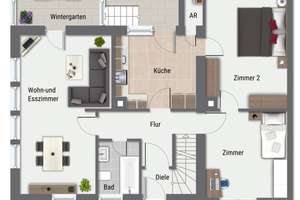 Großzügig Wohnen mit Blick in die Natur: Zweifamilienhaus mit Einliegerwohnung in Ziegelhausen – Die vollständige Adresse der Immobilie erhältst du vom Anbieter., 69118 Ziegelhausen, Heidelberg – Vorschaubild 25