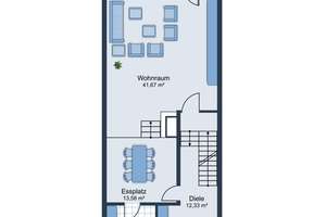Charmantes Split-Level-Reihenendhaus in unmittelbarer Rheinnähe im Herzen von Düsseldorf-Benrath – Die vollständige Adresse der Immobilie erhältst du vom Anbieter., 40597 Benrath, Düsseldorf – Vorschaubild 42