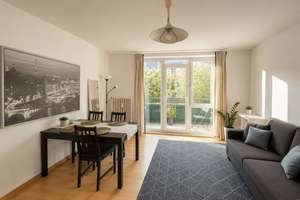 Ihr neues zu Hause in zentraler Lage: Sonnige Wohnung mit West-Balkon, vermietet, ohne Sperrfrist