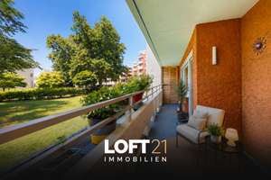 ** Großzügige 3ZKB Erdgeschosswohnung mit Balkon und Aufzug in City Wohnlage **