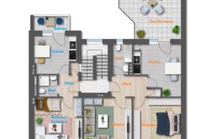 Mehrfamilienhaus mit Eigennutzungsoption, großem Stadtgarten & Entwicklungspotenzial in Köln-Bayenth – Die vollständige Adresse der Immobilie erhältst du vom Anbieter., 50968 Bayenthal, Köln – Vorschaubild 3
