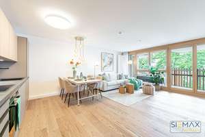 WE Nr. 16: Stilvoll wohnen im Quartier – 3 Zimmer mit Balkon, Tageslichtbad & West-Ausrichtung – Wagenbauerstraße 2, 81677 Parkstadt, München – Vorschaubild 1