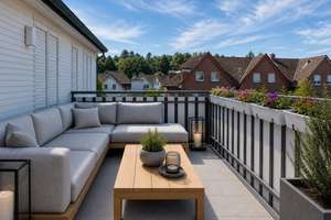 Schöne 4-Z-Dachgeschosswohnung mit toller Aussicht in ruhiger Wohnlage - Provisionsfrei – Gustav-Beckmann-Weg 34, 49076 Atter, Osnabrück – Vorschaubild 4