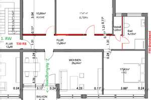 Zentral, renoviert, provisionsfrei! Schöne 3 Zimmer Wohnung mit Balkon zu vermieten! – Klarastr. 10, 74072 Heilbronn, Heilbronn – Vorschaubild 7