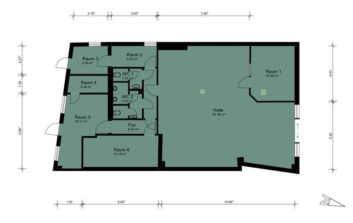 Grundriss Erdgeschoss