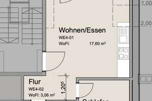 Modernes Wohnen trifft auf Geschichte -  
2-Zimmer Penthousewohnung in Wahlershausen – Die vollständige Adresse der Immobilie erhältst du vom Anbieter., 34131 Bad Wilhelmshöhe, Kassel – Vorschaubild 10