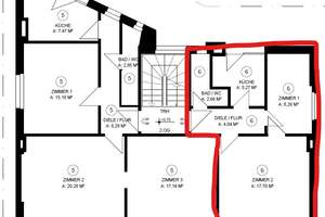 Befristet - Gemütliche 2-Zimmer-Wohnung mit 38 m² im beliebten Stuttgarter Osten – Libanonstraße 46, 70184 Gablenberg, Stuttgart – Vorschaubild 1