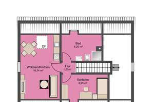 Modernisiert und vollmöbliert: Helle 2-Zimmer-Wohnung in Reutlingen! – Die vollständige Adresse der Immobilie erhältst du vom Anbieter., 72762 Reutlingen-Mitte, Reutlingen – Vorschaubild 10