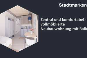 Zentral und komfortabel - vollmöblierte Neubauwohnung mit Balkon – Martin-Luther-Straße 2, 52062 Aachen – Vorschaubild 1