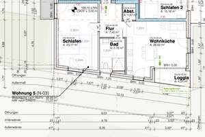 Exklusive Neubauwohnung mit Loggia & Blick ins Grüne – KfW40 QNG – Am Rehhagen 4a, 33619 Dornberg, Bielefeld – Vorschaubild 8