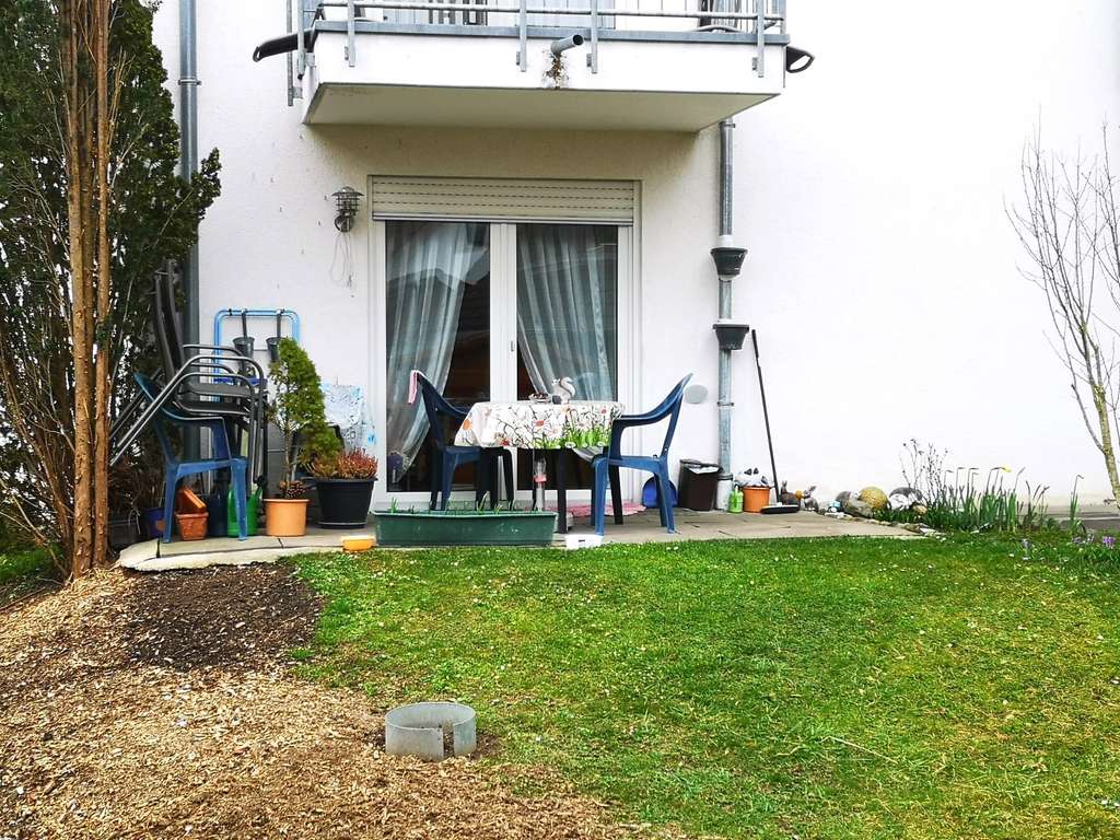 Immobilie in Meckenbeuren - ZUR ANLAGE (3,7%): Langjährig und gut vermietete 1-Zi.-EG-Whg. mit schöner Südwestterrasse - Bild 1