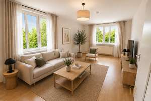 Bezugsfreie Wohnung mit Balkon und Blick ins Grüne