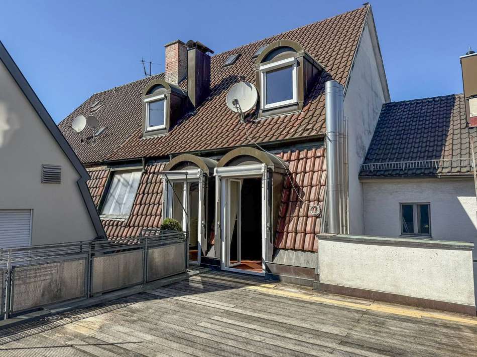 Terrasse Maisonette 1. Ebene