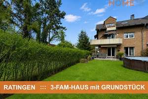 Charmantes 3-FAMILIEN-HAUS mit gr. GRUNDSTÜCK   :::   RATINGEN