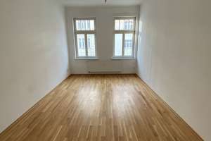 große Wohnküche mit Balkon, Bad mit Wanne, Echtholzpakett – Stöckelstraße 3, 4347 Schönefeld-Abtnaundorf, Leipzig – Vorschaubild 1