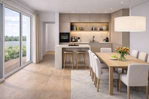 Exklusive Neubauwohnung im Kwartier Latäng: Großzügiges Wohnen mit Terrasse & Dachterrasse! WE7 – Kyffhäuserstraße 7, 50674 Neustadt/Süd, Köln – Vorschaubild 3