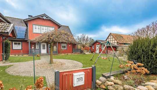 Bild von Leben wie in Bullerbü - Schwedenhaustraum in ruhiger Lage