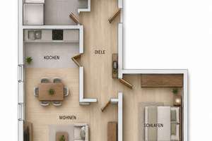Für Kapitalanleger oder Selbstnutzer: 2-Zimmer-Wohnung mit Einbauküche und Garage – Die vollständige Adresse der Immobilie erhältst du vom Anbieter., 74889 Sinsheim – Vorschaubild 8