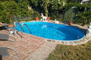 Grün, ruhig und modernisiert - Einfamilienhaus mit Pool & Kamin in Berlin-Tegel – Die vollständige Adresse der Immobilie erhältst du vom Anbieter., 13507 Tegel, Berlin – Vorschaubild 9