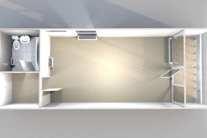 Stadtwohung 38 m² mit Luitpoldpark-Blick - 5. OG, Ostbalkon, neue Fenster, sofort verfügbar – Lerchenauerstr. 3, 80809 Am Luitpoldpark, München – Vorschaubild 35