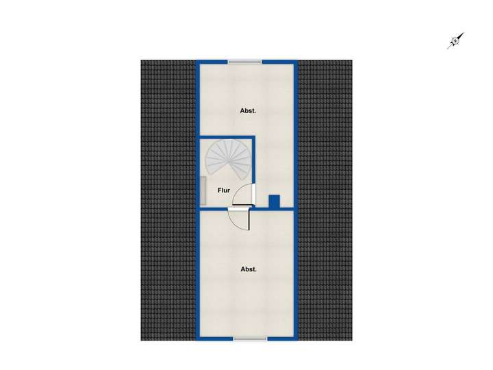 Grundriss Spitzboden