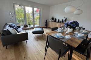 Neuwertige möblierte sonnige 3-Zi-Wohnung 1.OG 2 Balkone Süd & West in Obermenzing – Privatverkauf – Sterrhubenweg 14, 81247 Obermenzing, München – Vorschaubild 5