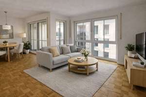 Moderne 3-Zimmer-Wohnung mit Balkon und TG-Stellplatz
