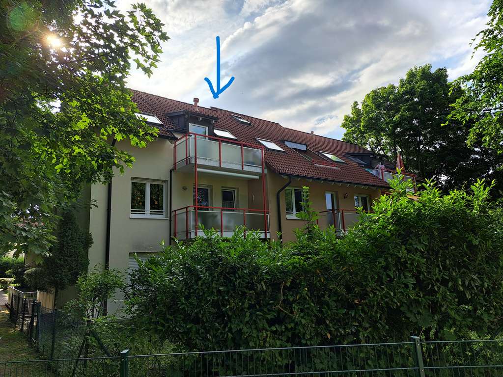 Immobilie in Garching bei München - 2-Zimmer Dachgeschosswohnung mit Südwestbalkon in Garching bei München - Bild 0