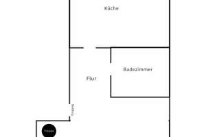 hochwertig sanierte 4 Zimmer Maisonettewohnung mit 3 Balkon in Krefeld-Uerdingen – Alte Krefelder Strasse 60 b, 47829 Uerdingen, Krefeld – Vorschaubild 2