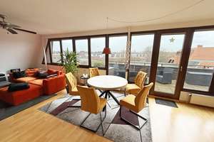 Dachgeschosswohnung mit Blick über das Ziegelhofviertel!