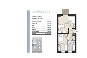 Gefragte Lage Neuehrenfeld – Modernisierte 2-Zimmer Wohnung mit Balkon! WE 5