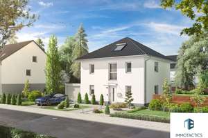 Nachhaltige Stadtvilla mit Zukunft – KfW40 QNG-Plus-Standard in Sprendlingen – Die vollständige Adresse der Immobilie erhältst du vom Anbieter., 55576 Sprendlingen – Vorschaubild 1