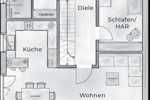 Inkl. Grundstück: Frei geplantes Neubau-Einfamilienhaus in Kaulsdorf-Süd – Eschelberger Weg 6, 12621 Kaulsdorf, Berlin – Vorschaubild 6