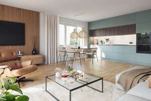 NEUBAU: Praktische 3-Zimmer-Wohnung in Perlach – Holzwiesenstraße 31, 81737 Altperlach, München – Vorschaubild 3