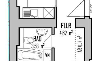 2 Zimmer mit offener Wohnküche und eigener Terrasse – Die vollständige Adresse der Immobilie erhältst du vom Anbieter., 12099 Tempelhof, Berlin – Vorschaubild 7