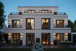 TOP-Architekten-Stadthaus I Familien-Domizil mit Privatsphäre, NEUBAU,  SMARAGD – München – Vorschaubild 2