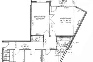 Freiwerdende 4-Zimmer-Wohnung  mit Süd-Westloggia und Fahrstuhl  nur 300 Meter vom Kudamm! – Lewishamstr. 9, 10629 Charlottenburg, Berlin – Vorschaubild 17